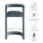 Winslow Performance Velvet Stool-107104050-107104053