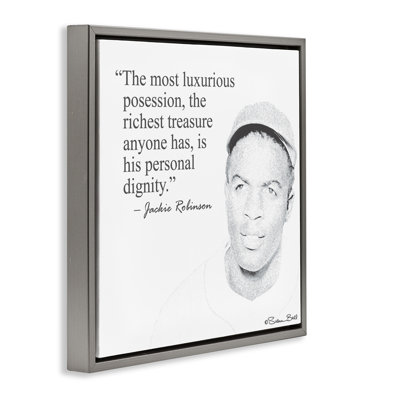 Citation de Jackie Robinson «Personal Dignity»