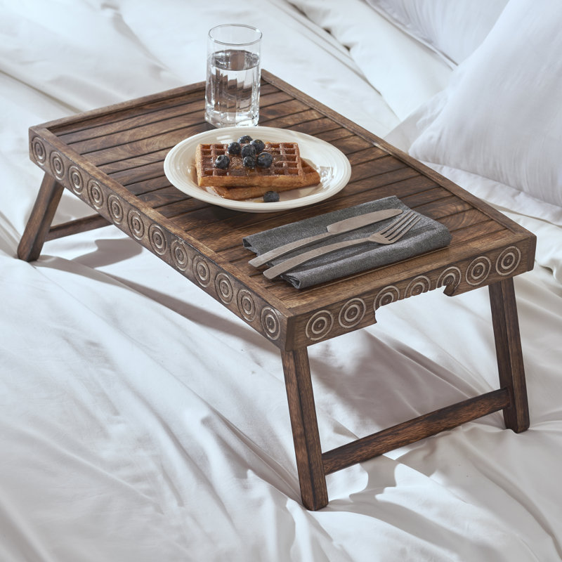 Gwennan Wood Tray, Brown