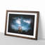 Lifeguard Hut On Miami Beach Florida Paint Splash - Picture Frame Graphic Art-56865370-56865372