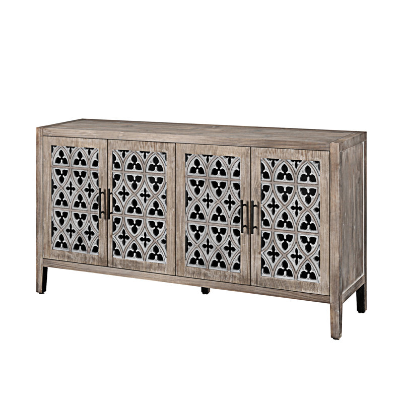 Armoire antique Hollow, Brun antique