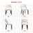 Upholstered Solid Wood Dining Side Chair-1558401754