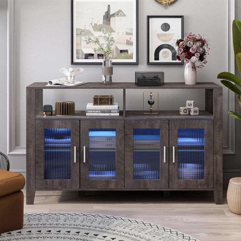 Latavis 14.96'' Sideboard, Gray