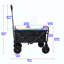 Mini chariot de plage pliable-123263028