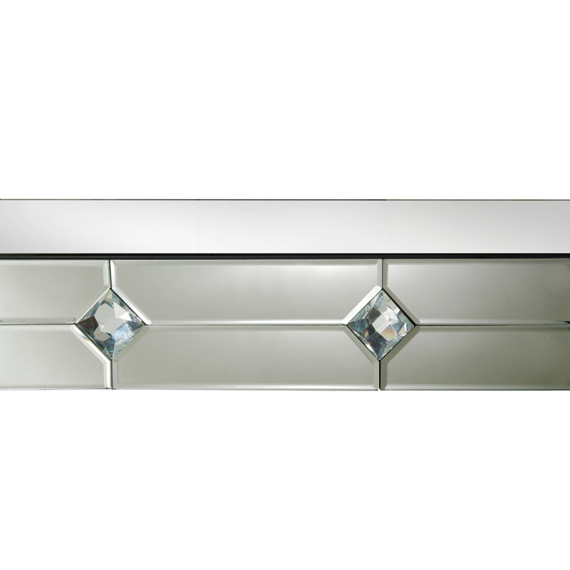 Console avec base traîneau pour espaces de vie