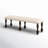Elhaam Linen Blend Upholstered Bench-20929609