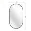 Miroir de salle de bain ovale 20 po x 28 po