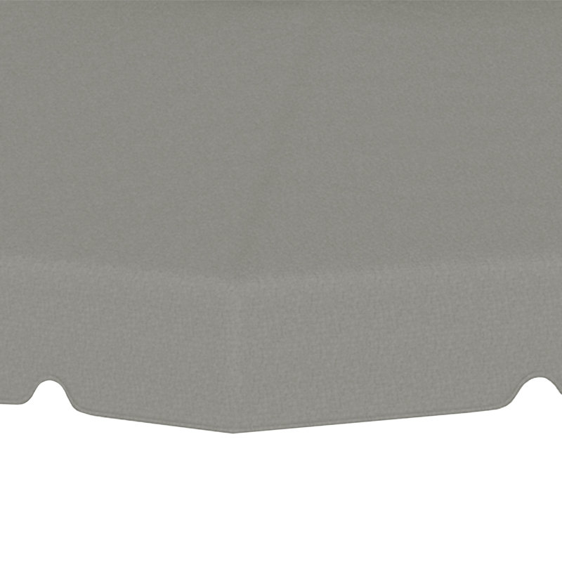 Auvent de remplacement pour abri de jardin de 13 pi x 10 pi Outsunny, 12,8 po x 9,5 po, Gris clair