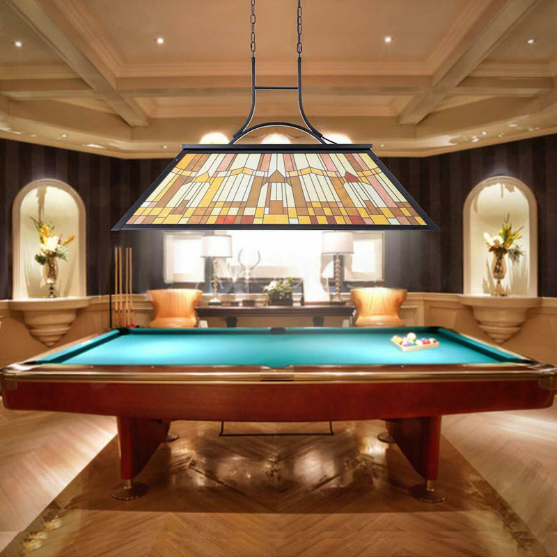 Odoms 3 - Light Colored Pool Table Lights Pendant