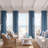 Linen Curtains 2 Panels Set for Living Room/Bedroom, Thick Flax Linen Blend Privacy Window Drapes Rod Pocket & Back Tab with Light Filtering-505595540-518703468