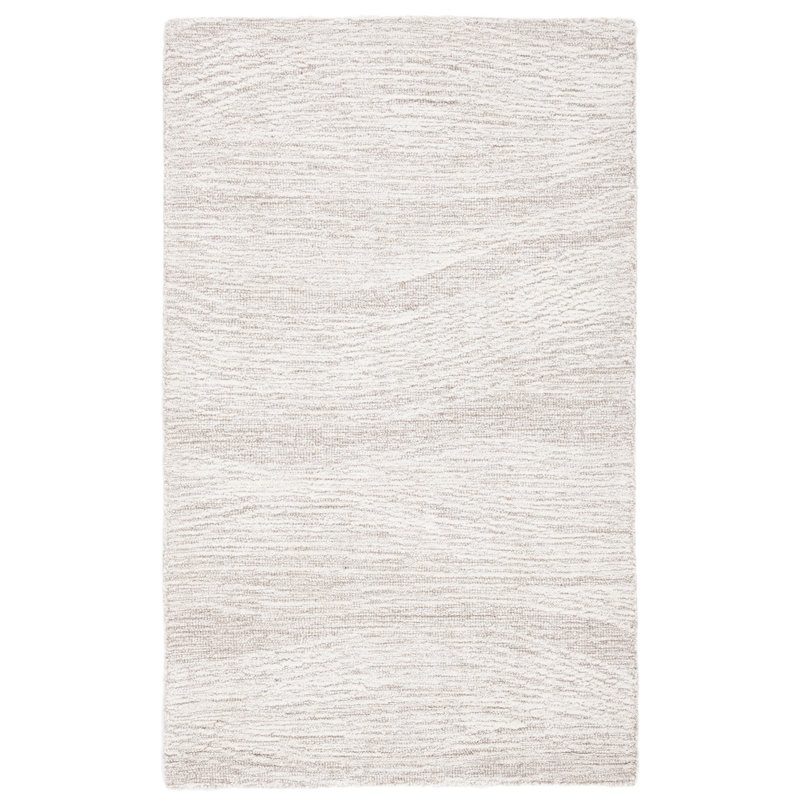 Tapis en laine et coton touffeté à la main Aldwell, Rectangle 2 pi 3 po x 4 pi