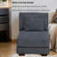 Fauteuil d'appoint sans accoudoirs
