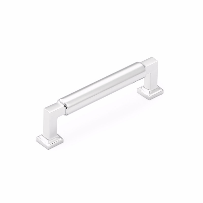 Haniburton 6" Center to Center Appliance Pull, Polished Chrome, 4"