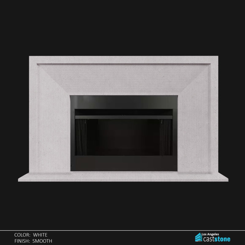Phoenix Fireplace Surround, White 11