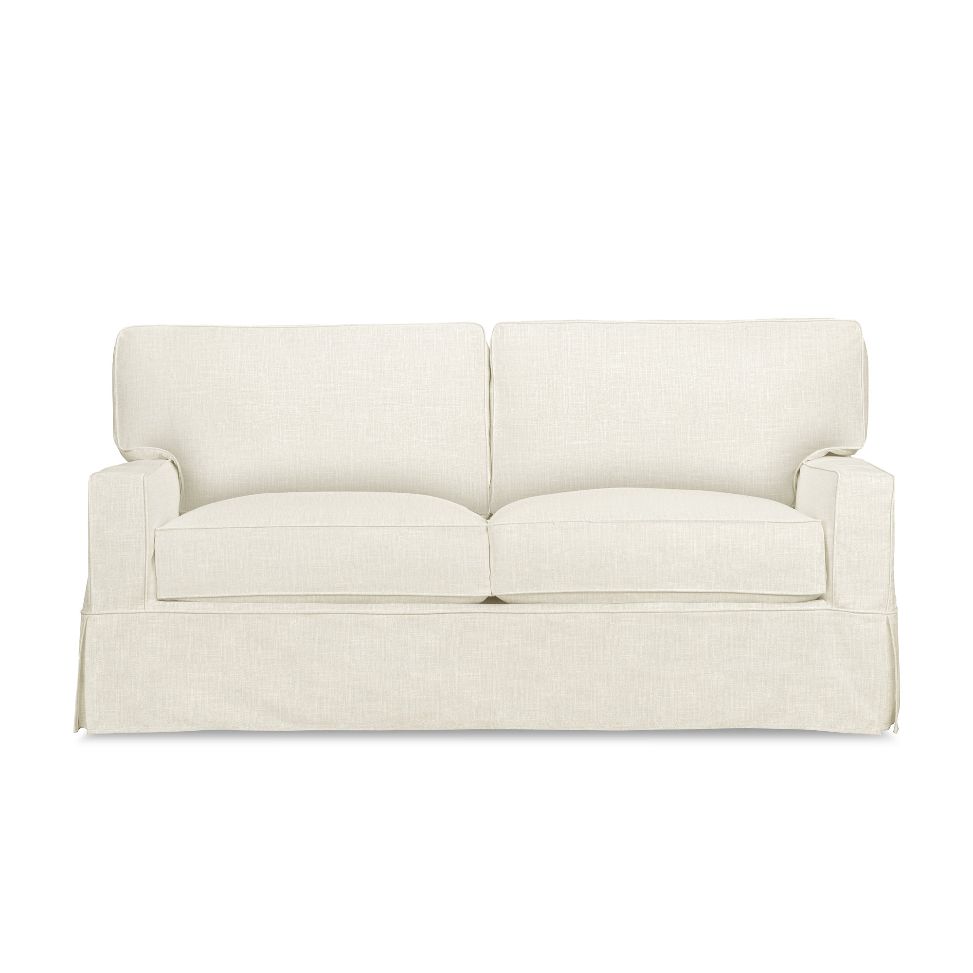 Taylor 78'' Upholstered Sofa, Conversation Pearl Basketweave
