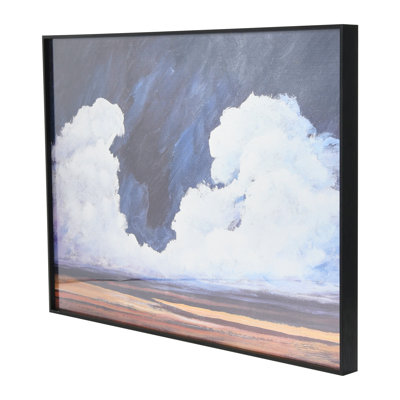 Shoreline Landscape in Metal Frame