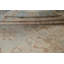 Tapis beige unique en laine noué à la main de style années 1970 de 9 pi 4 po x 13 pi 2 po Frumah