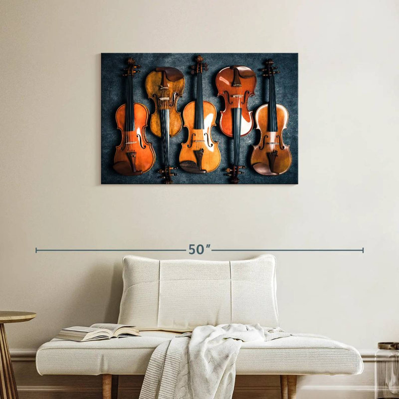 Abarca Violin Collection, 24" H x 36" W