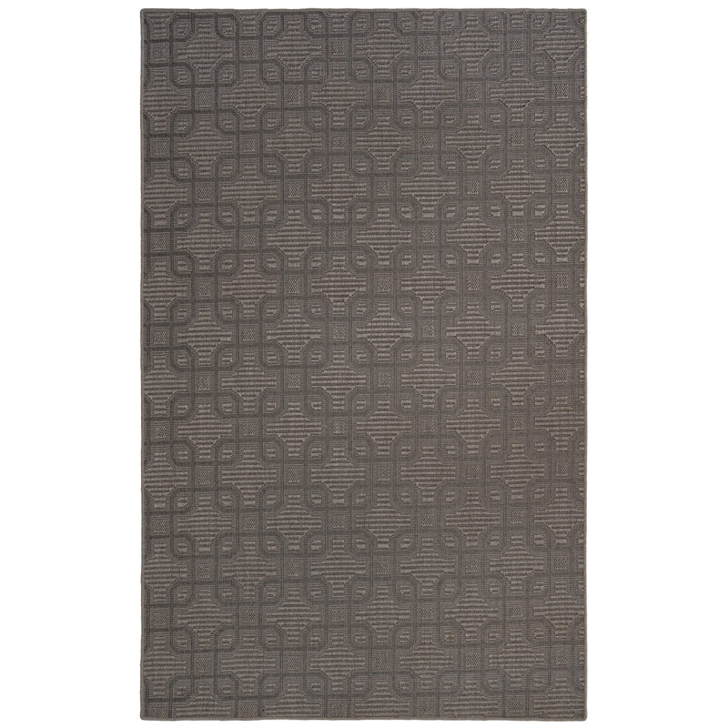 Chenyu Jute/Sisal Geometric Indoor Rug, Rectangle 10' x 14'