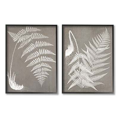 Ensemble détaillé d'art texturé giclée 2Pc