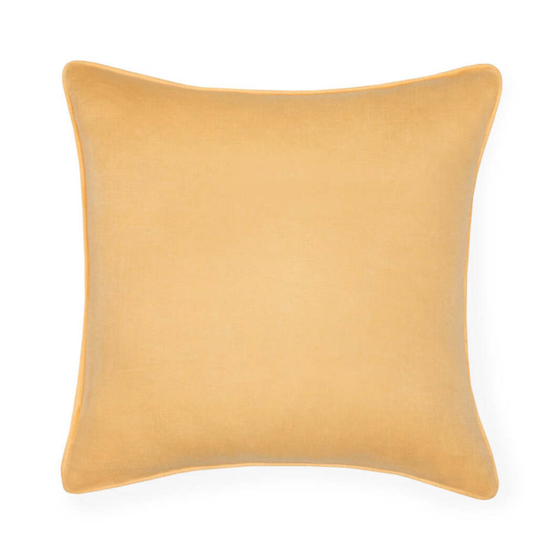 Manarola Square Pillow Cover & Insert, Sand/Apricot