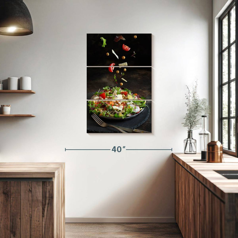 Yarlin Chickpea Salad, 38" H x 24" W
