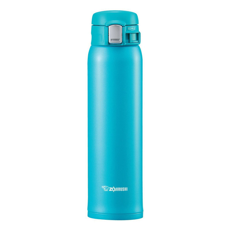 Zojirushi 20oz Flip-And-Go Stainless Mug 20oz, Turquoise Blue