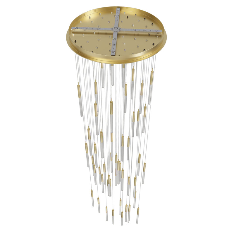 Boa 51 - Light Pendant, Brushed Brass