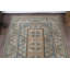 Tapis bleu classique classique en laine 1,5 x 2,5 pi