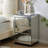 Izaeh Mirrored 3-Drawers Nightstand