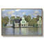 Maisons sur la rivière Zaan à Zaandam, 1871 - Claude Monet, toile tendue avec châssis-132874150-132874164