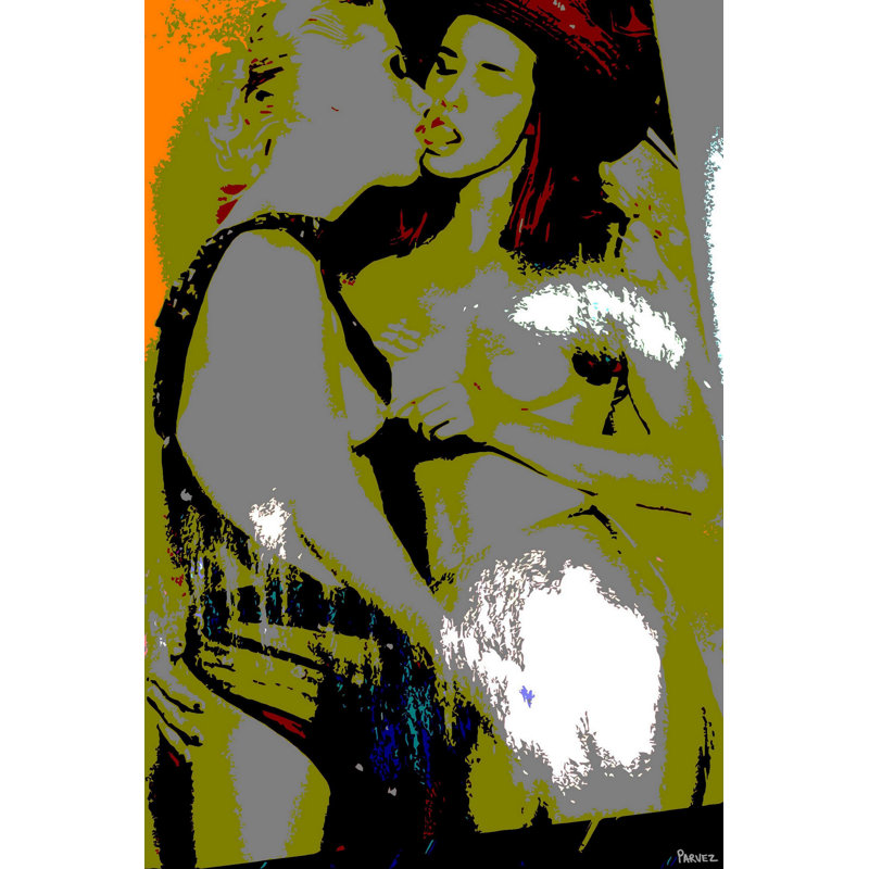 Parvez Taj - Wrapped Canvas Print, 114cm H x 76cm W