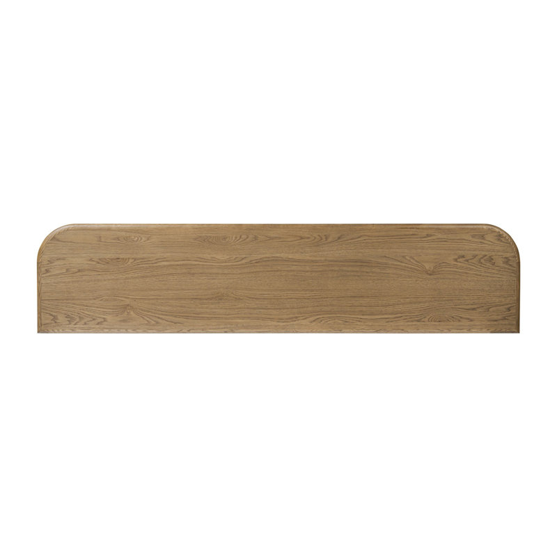 Florent 85.75" Wide Sideboard, Amber Oak