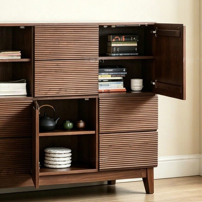 Armoire de rangement rétro grande capacité