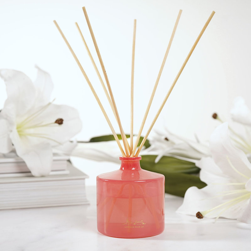 Reed Diffusers And Sticks, Pink, Fruity/Vanilla
