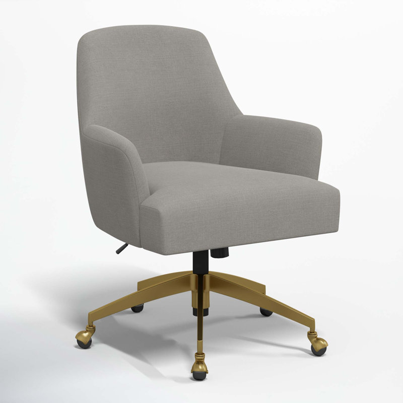 Ambau Task Chair, Classic Grey Linen