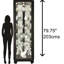 Melissa IV Lighted Curio Cabinet