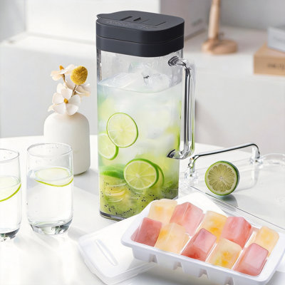  Asvel 68oz Fridge Door Water Pitcher with Lid
