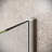 Mucone 34'' x 76'' Semi-Frameless Fixed Panel with CrystalTech Treated 5/16'' Tempered, Clear Glass, Matte Black Hardware-120912771-120912772