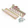 #69 Bolt-On to Down Hook-On Conversion Bed Frame Bracket for Headboard or Footboard Attachment