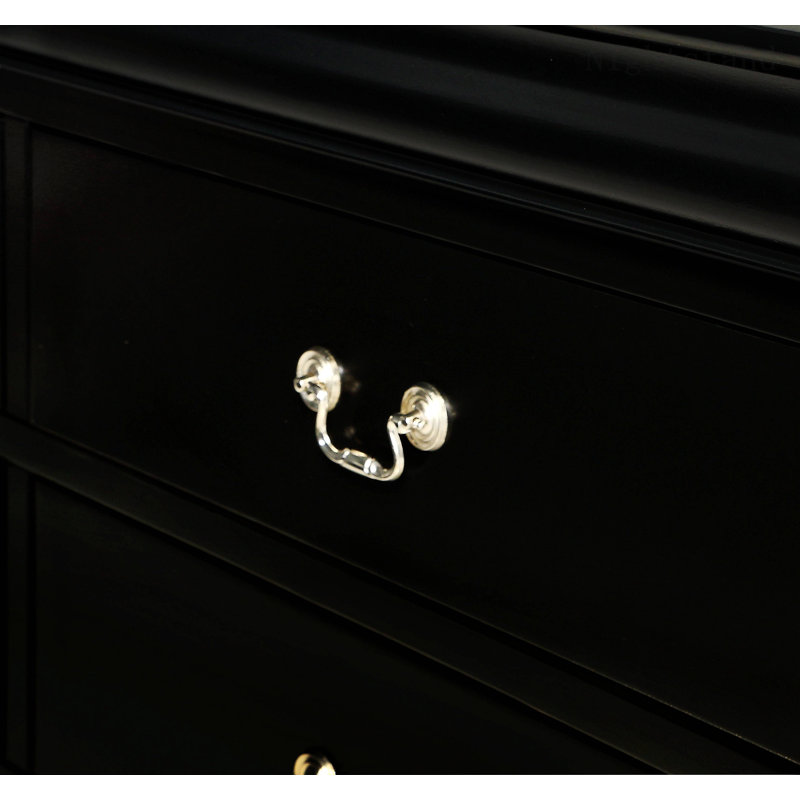 Bed Side Table, Nightstand, Bedroom Nightstand, Black