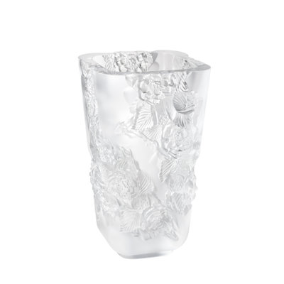 Pivoines Handmade Crystal Table Vase