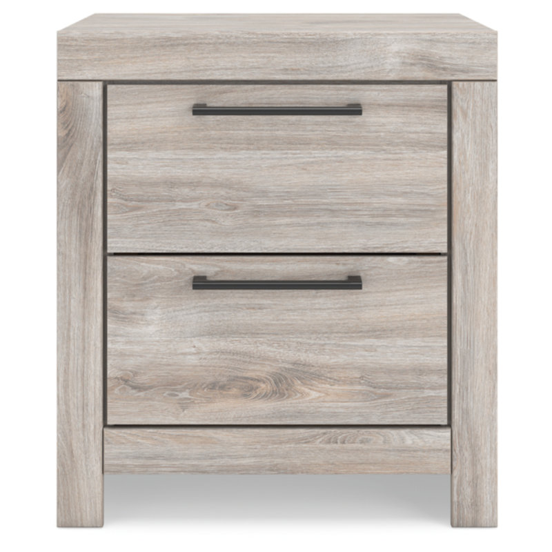 Table de chevet Kiyana, Gris