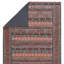 Tapis multicolore lavable à la machine en polyester tissé à la machine Southwestern-68307816