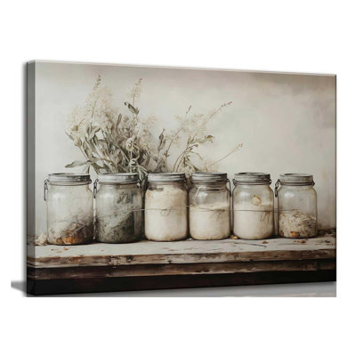 1 Piece Wrapped Canvas Wall Art