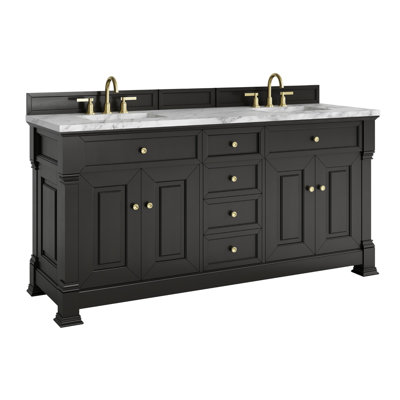 Brookfield 72'' Double Bathroom Vanity with Top
