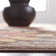 Tapis floral brun foncé Gordon