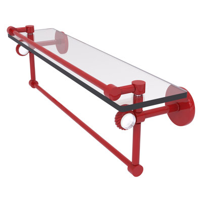 Tablette flottante avec barre à serviettes Clearview