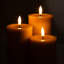 Bougie pilier cannelée cannelée à DEL, avec effet de cire fondue réfléchissante - flamme vacillante, télécommande, à intensité variable, sans flamme, à piles, décorations pour la maison et le mariage (ensemble de 3)-115110076