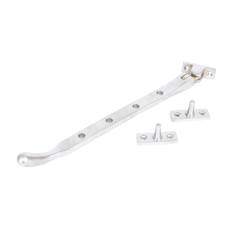 Peardrop Stay Door Accessory, Satin Chrome